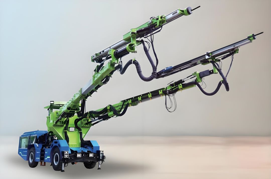 藍(lán)海智裝LZ212A雙臂鑿巖臺車的功能與特點